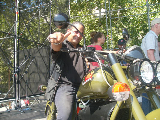 John Robles and New Russian Motorcycle 05