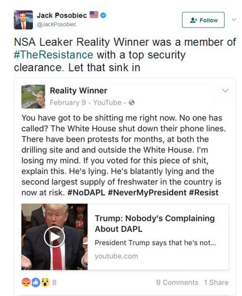 Winner Twitter NODAPL Trump Lies Tweet